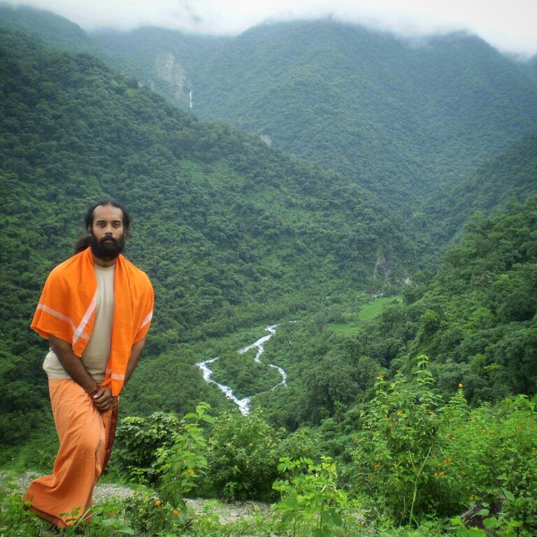 Prasad in Shivalik Mountains
